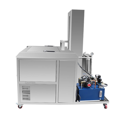 360L Maschinenteile PLC-automatischer Ultraschallreiniger mit Filtration und Aufzuganlage
