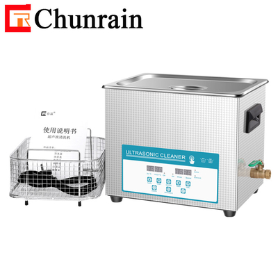 Chunrain CR-040S 10L Ultraschallreinigungsmaschine mit Degas und Halbwellen zur Reinigung von Hardware-Teilen