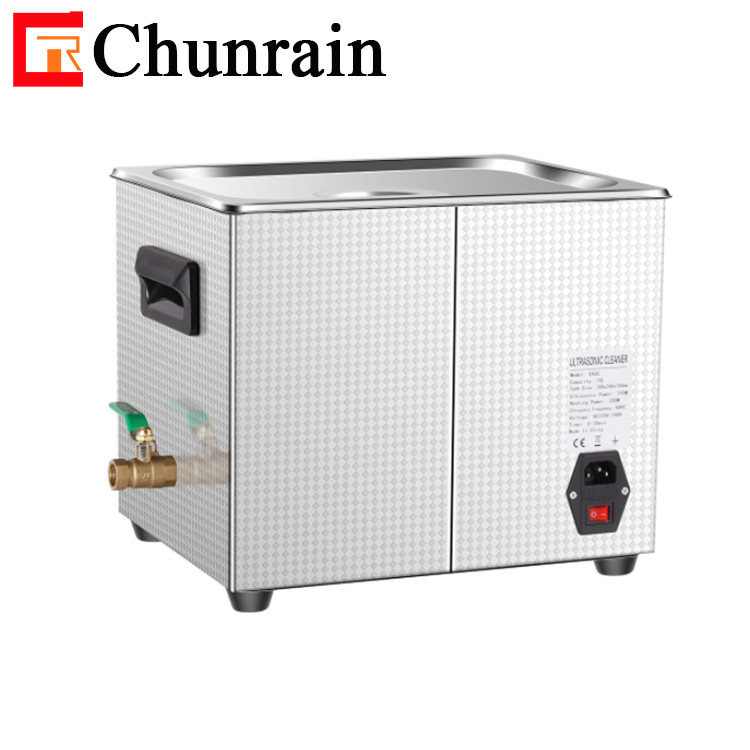 Chunrain CR-040S 10L Ultraschallreinigungsmaschine mit Degas und Halbwellen zur Reinigung von Hardware-Teilen